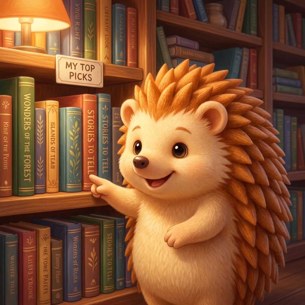 本棚のハリーちゃん